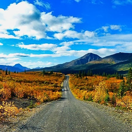 The Mackenzie Mountains of Northern Canada